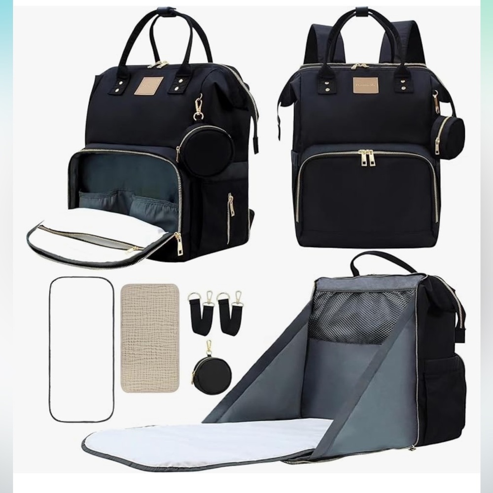 Baby Diaper Bag with Changing Station NEW